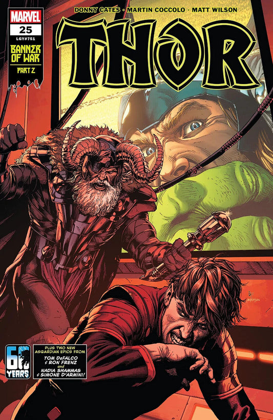 Marvel Comics Thor #25 Legacy #751 Modern Age 2022 Banner of War