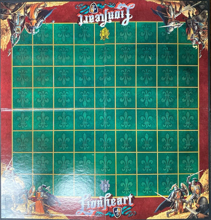 Parker Brothers Lionheart 99% Complete Medieval Warfare Strategy Game 1997