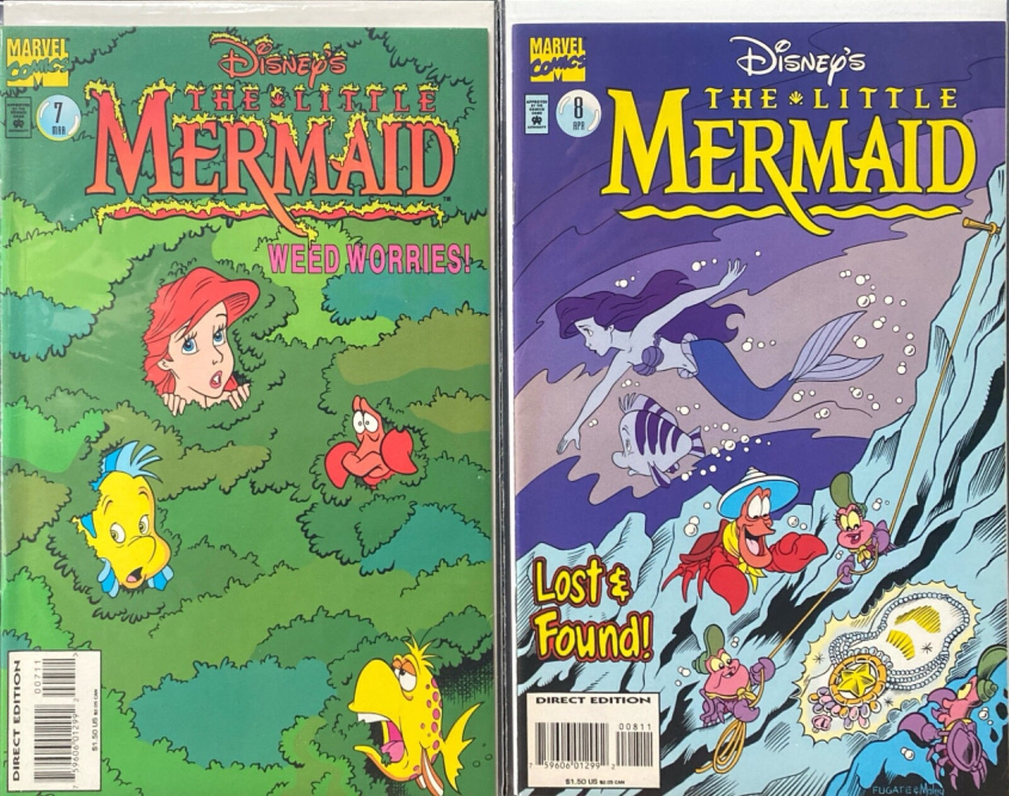 Marvel Comics Disney's The Little Mermaid #1-12 Modern Age 2014 Complete Series