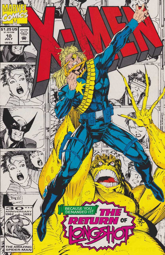 Marvel Comics X-men #10 Modern Age 1992