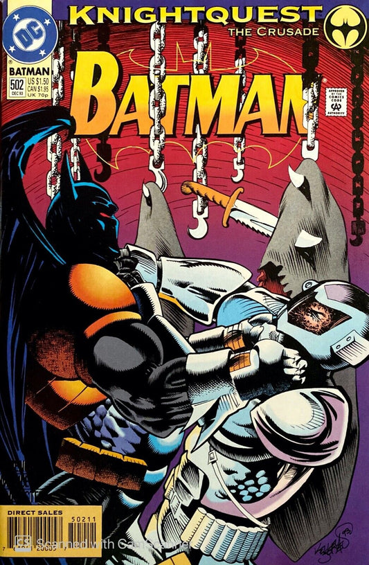 DC Comics Batman #502 Modern Age 1993 Knightquest