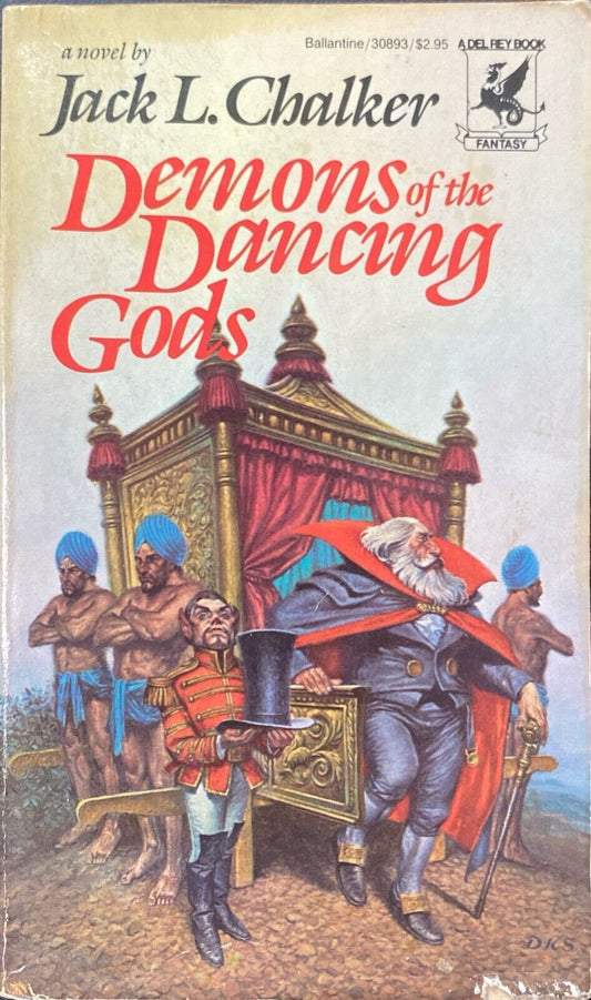 Demons of the Dancing Gods by Jack L. Chalker 1984 Del Rey Paperback