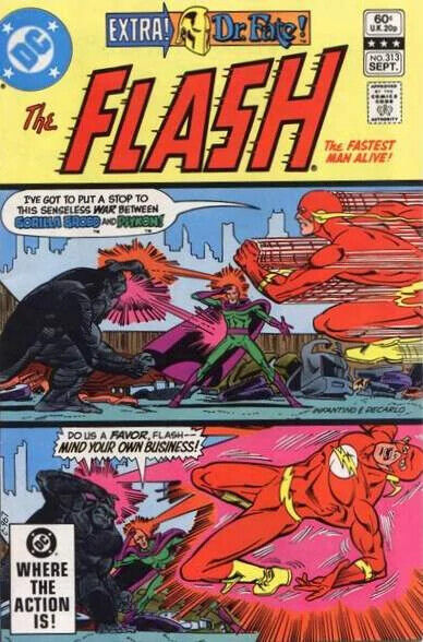 DC Comics The Flash #313 Bronze Age 1982