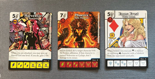 Wizkids Marvel Dice Masters Uncanny X-Men Dark Phoenix Promo Set