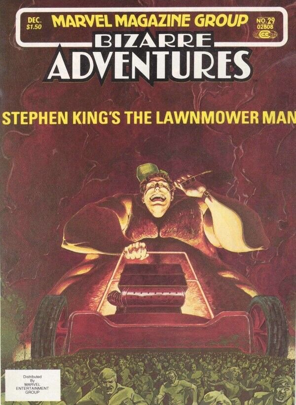Marvel Magazine Bizarre Adventures #29 1981 Bronze Age Stephen King