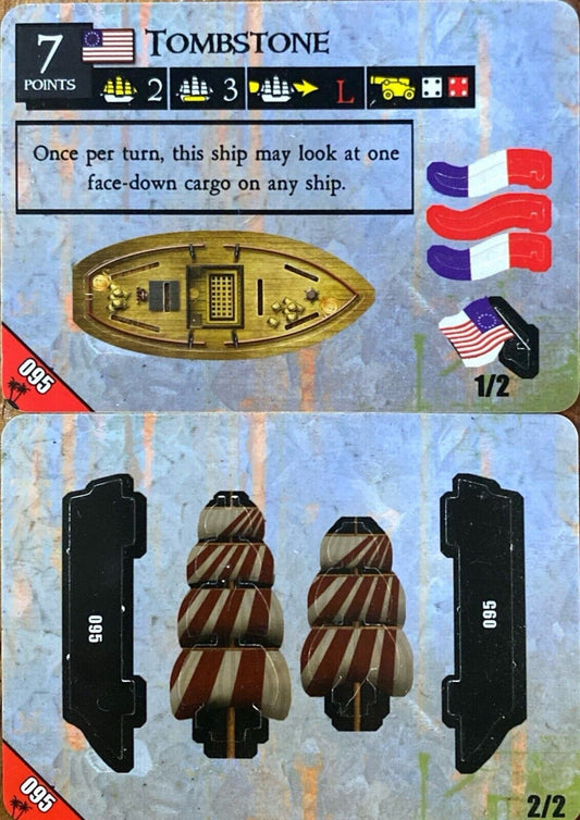 WizKids Pirates CSG of the Mysterious Isles 095 Tombstone