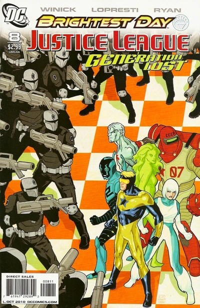 DC Comics Justice League: Generation Lost #8 Modern Age 2010
