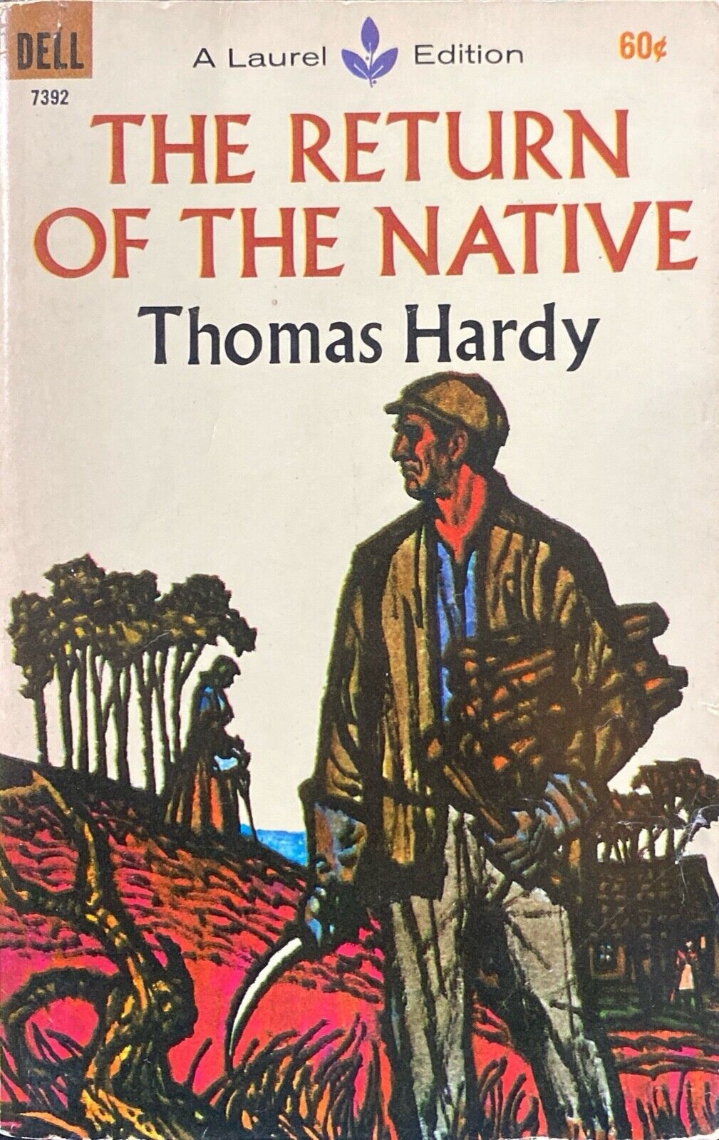 The Return of the Native by Thomas Hardy 1965 Dell Laurel 7392 Paperback