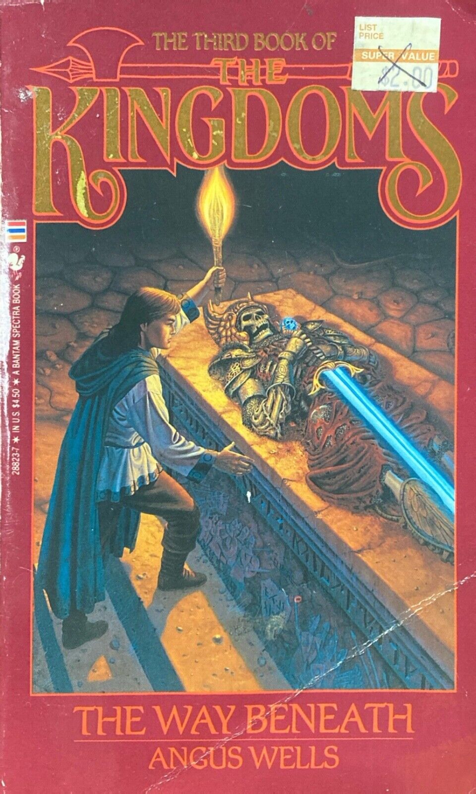 The Way Beneath by Angus Wells 1991 Bantam Paperback The Kingdoms Book 3