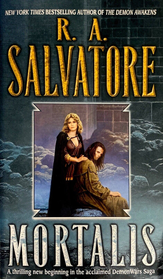 Mortalis by R.A. Salvatore 2000 Del Rey Paperback Demon Wars