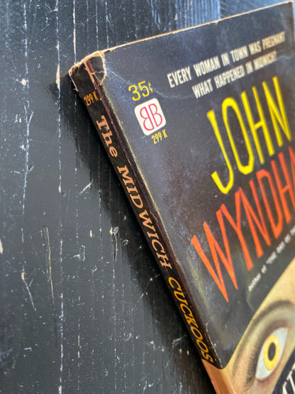 The Midwich Cuckoos by John Wyndham 1957 Ballantine 299K Paperback