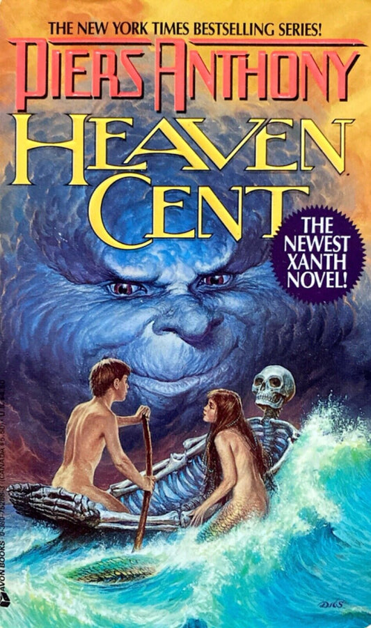 Heaven Cent by Piers Anthony 1988 Avon Paperback Xanth
