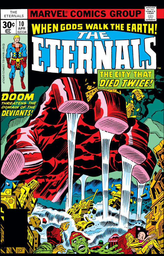 Marvel Comics The Eternals #10 Bronze Age 1977