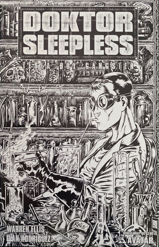 Avatar Press Doctor Sleepless #2 Modern Age 2007 Wrap Variant