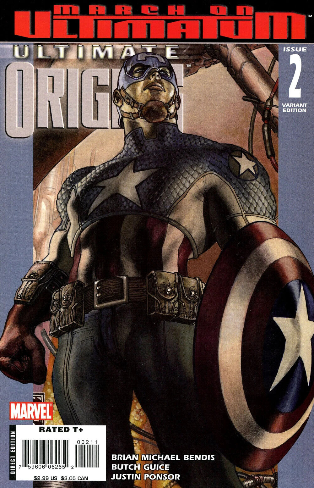 Marvel Comics Ultimate Origins #2 Bianchi Variant 2008 Modern Age