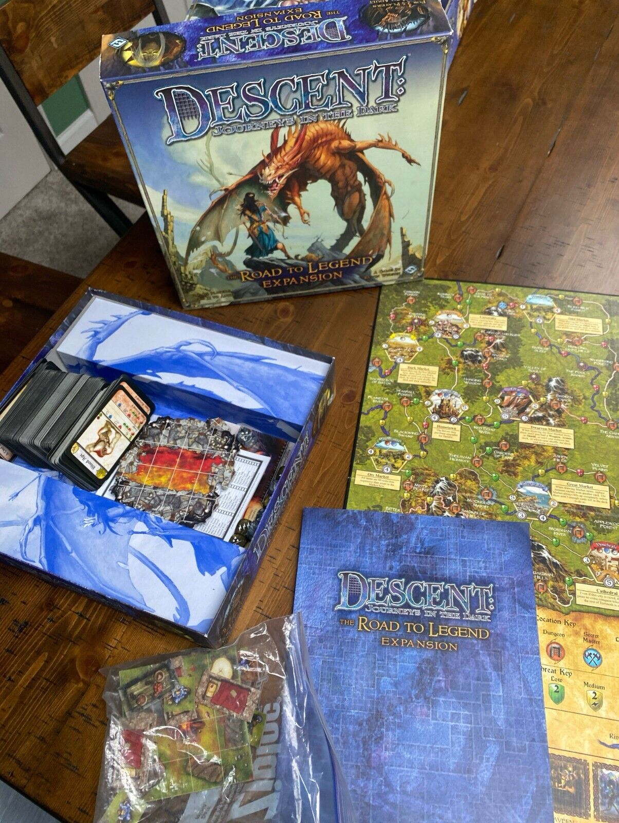 Descent: Journeys in the Dark + Road to Legend + Well of Darkness + Conversion