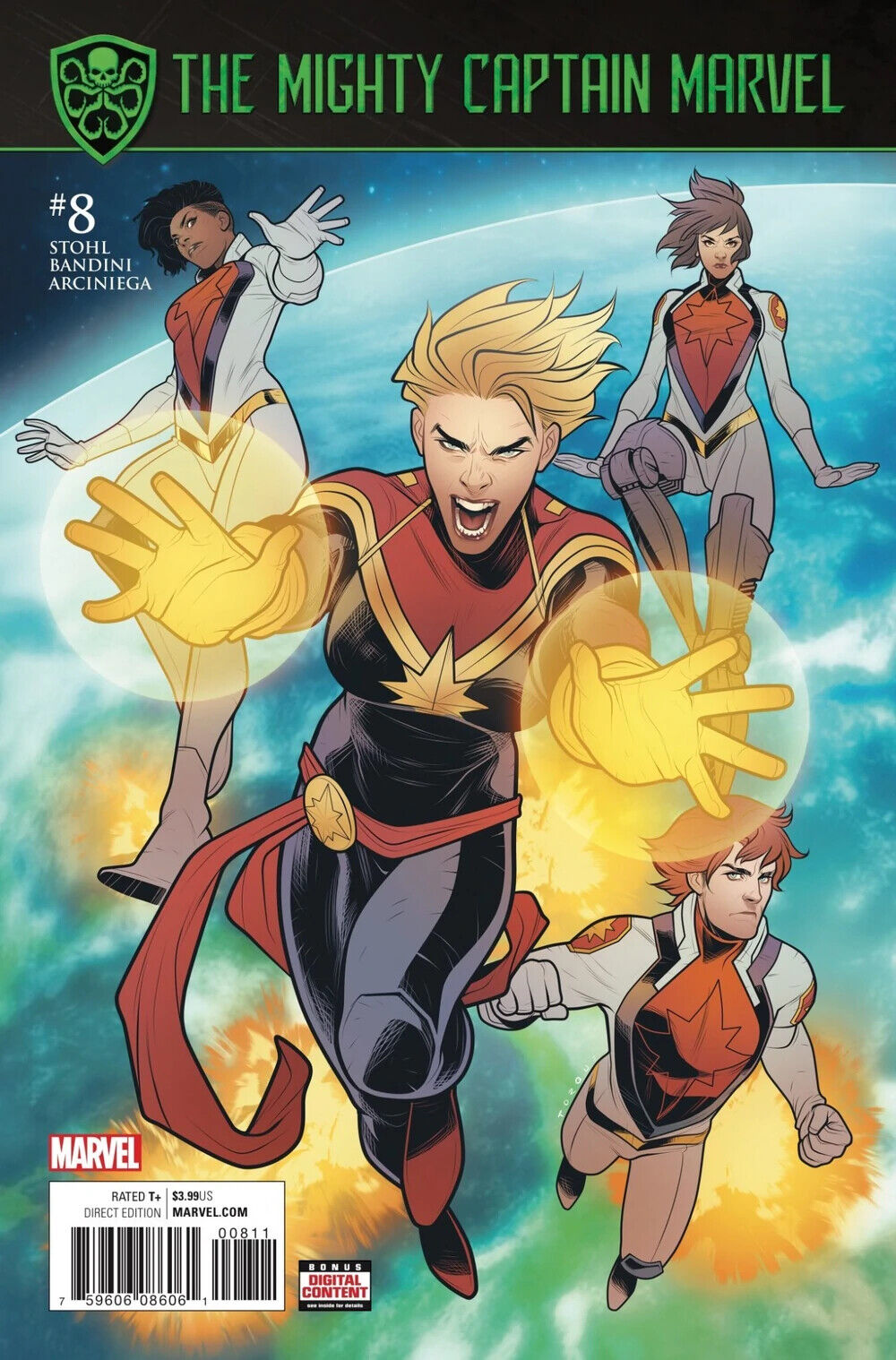 Marvel Comics Mighty Captain Marvel #8 Modern Age 2017