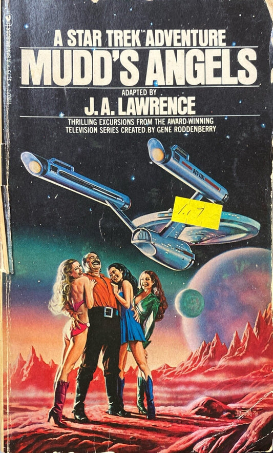 Star Trek: Mudd's Angels by J.A. Lawrence 1978 Bantam Paperback