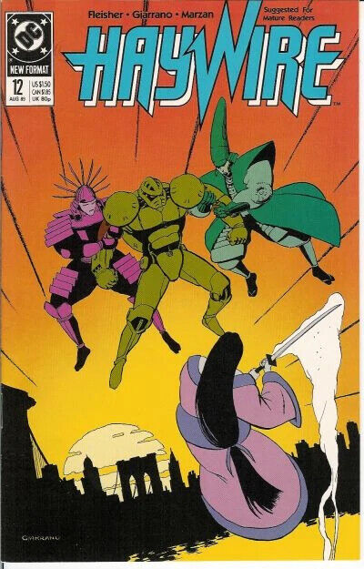 DC Comics Haywire #12 Copper Age 1989