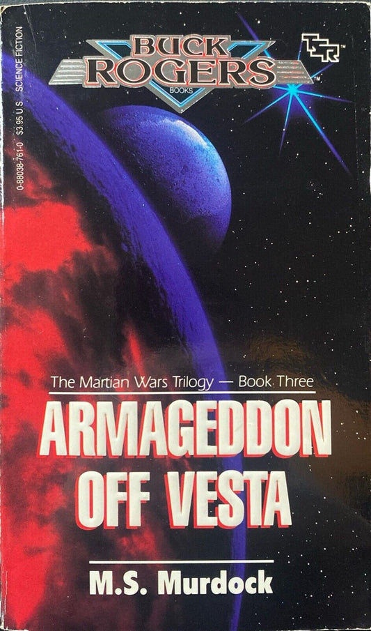Buck Rogers: Armageddon Off Vesta by M.S. Murdock 1990 TSR Paperback