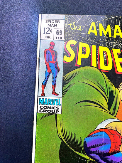 Marvel Comics Amazing Spider-man #69 Silver Age 1969 Kingpin