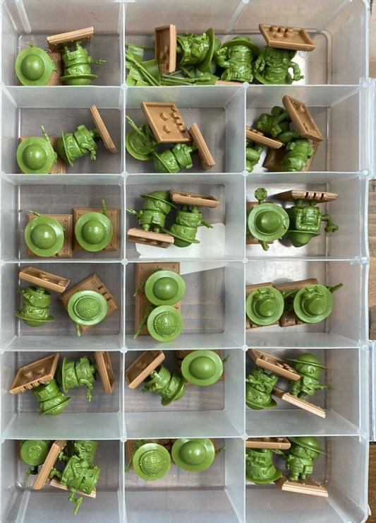 Rivet Wars Eastern Front Core Game w/ Expansions and Plastic Tote Organizers