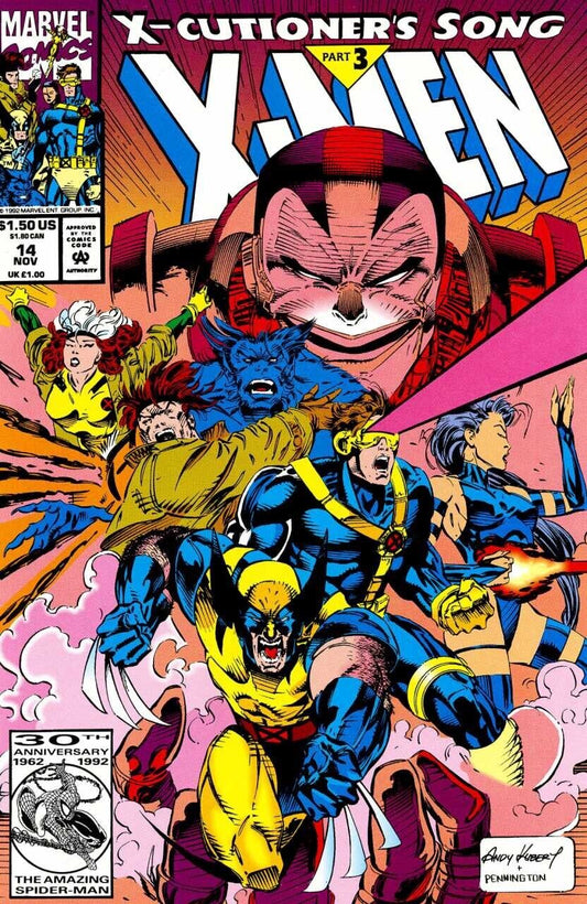 Marvel Comics X-Men #14 Modern Age 1992 X-cutioner's Song
