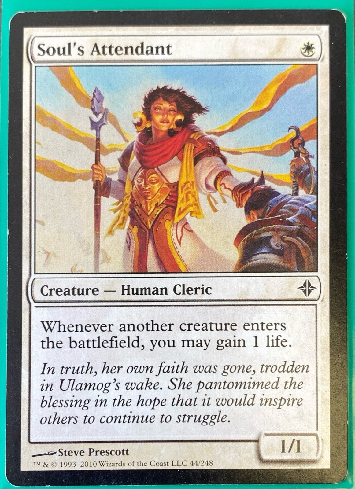 Magic the Gathering (MTG) Soul's Attendant Rise of the Eldrazi