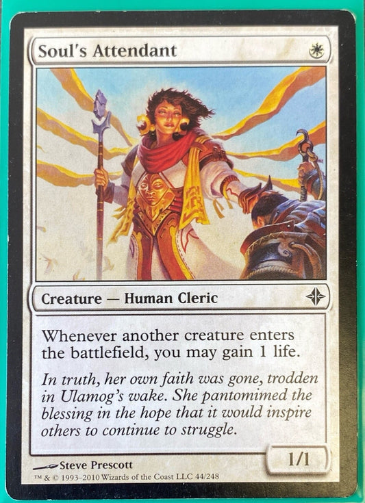 Magic the Gathering (MTG) Soul's Attendant Rise of the Eldrazi