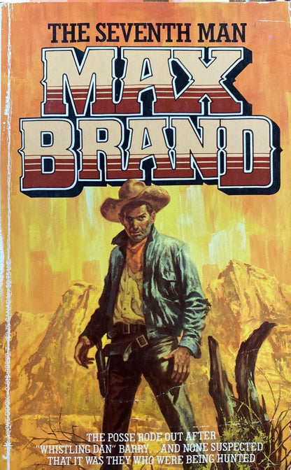 The Seventh Man by Max Brand 1987 Jove Paperback