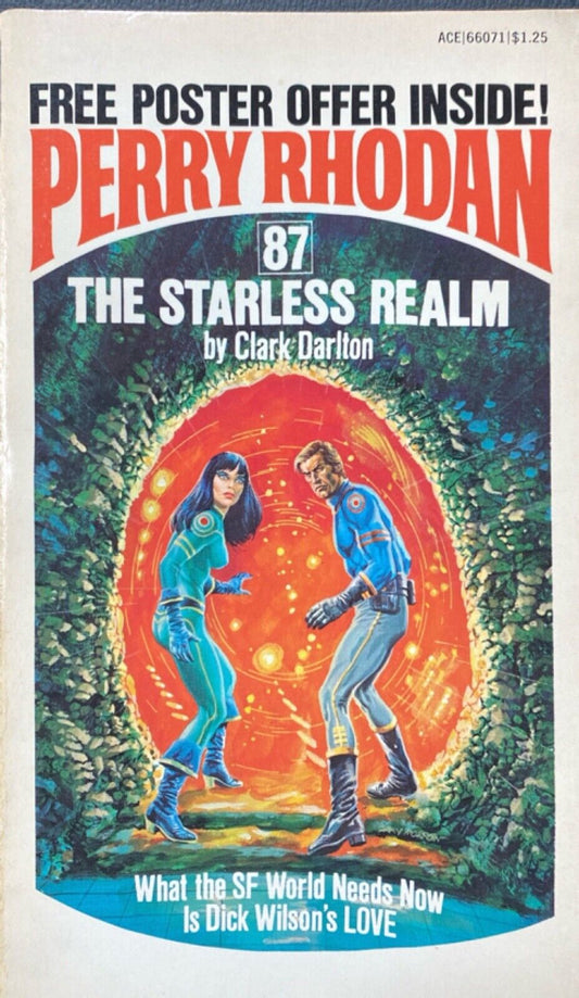 Perry Rhodan #87: The Starless Realm by Clark Darlton 1976 Ace Paperback