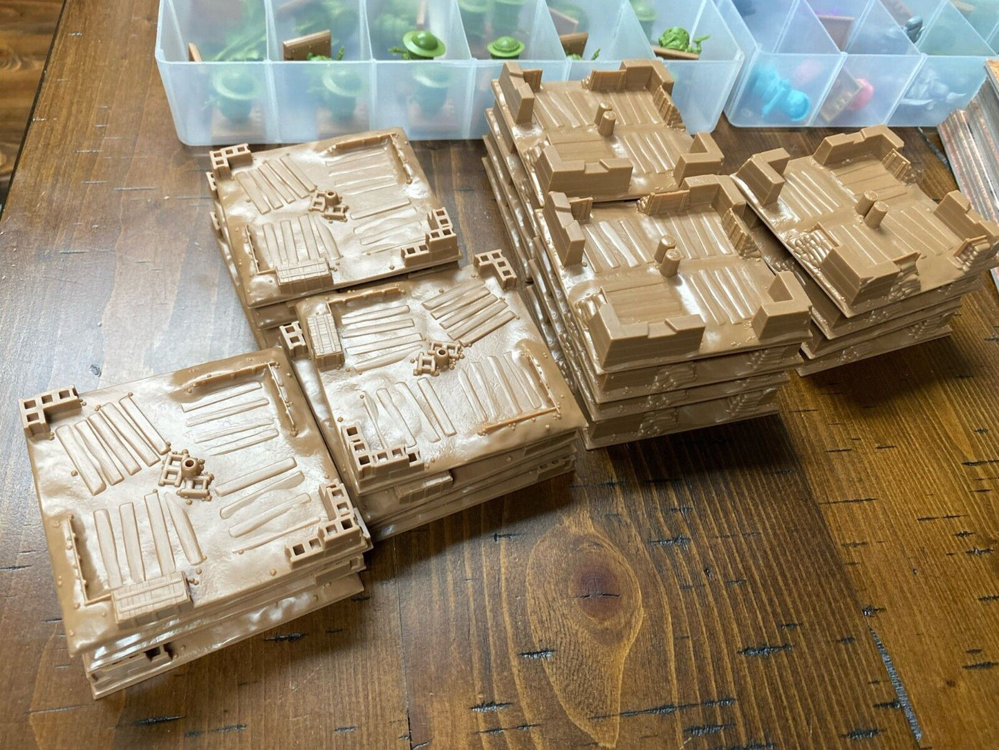 Rivet Wars Eastern Front Core Game w/ Expansions and Plastic Tote Organizers