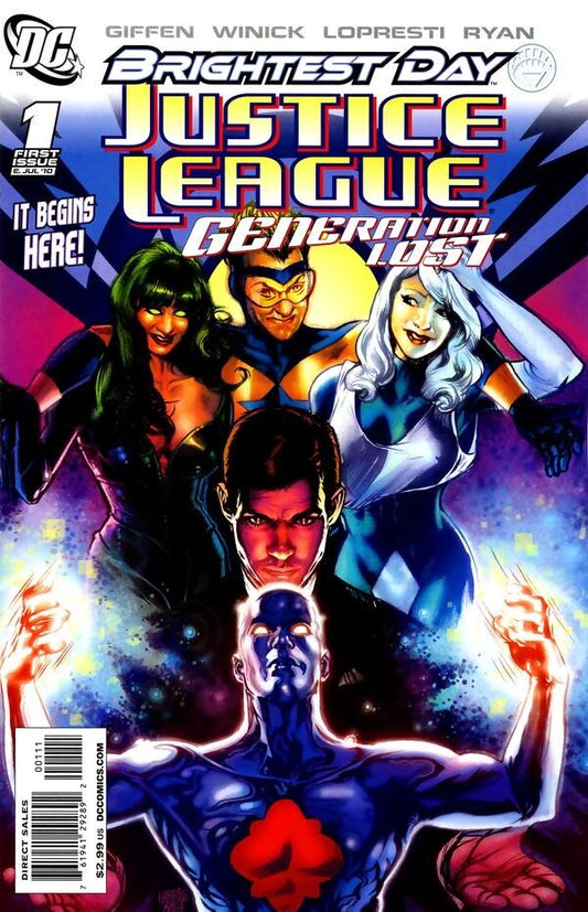 DC Comics Justice League: Generation Lost #1 Modern Age 2010