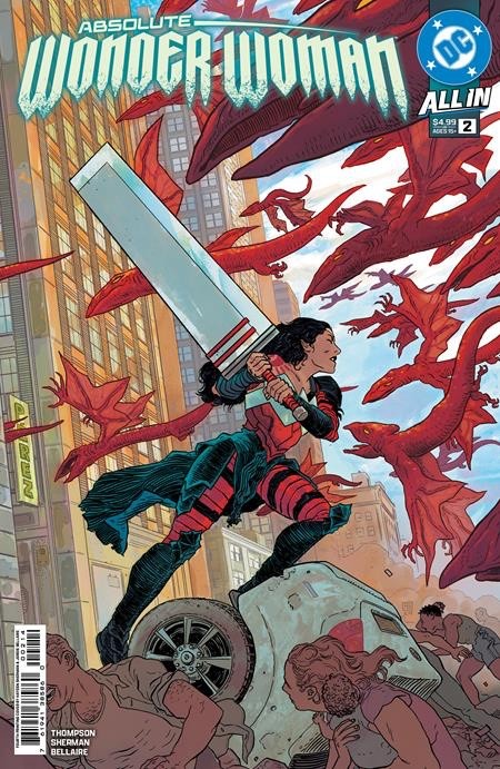 DC Comics Absolute Wonder Woman #2 4th Print Modern Age 2025
