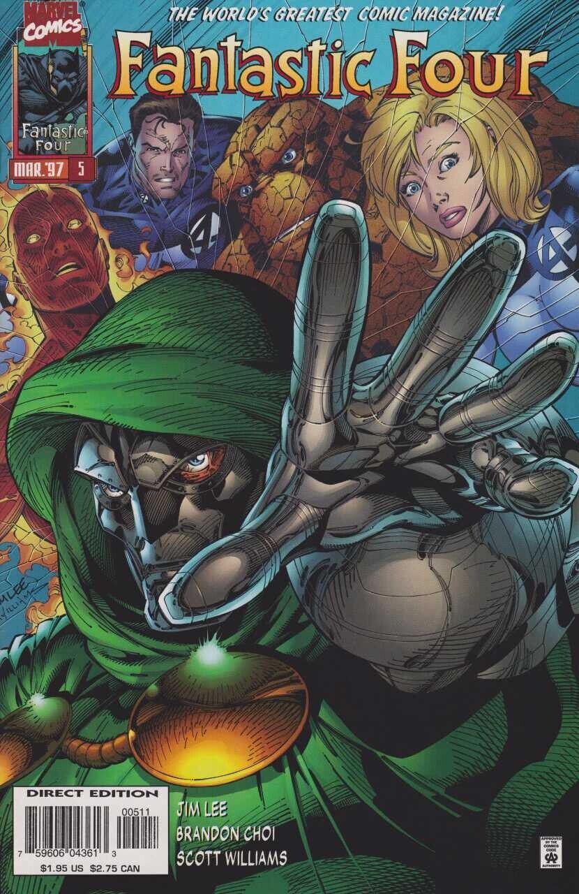 Marvel Comics Fantastic Four #5 Modern Age 1997