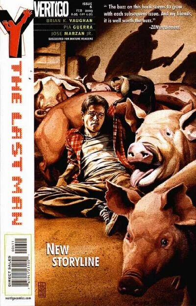 Vertigo Comics Y the Last Man #6 2003 Modern Age