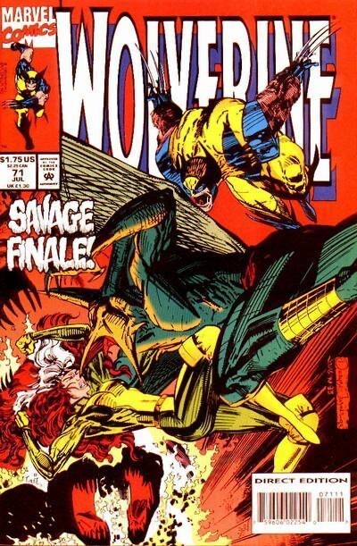 Marvel Comics Wolverine #71 Modern Age 1993