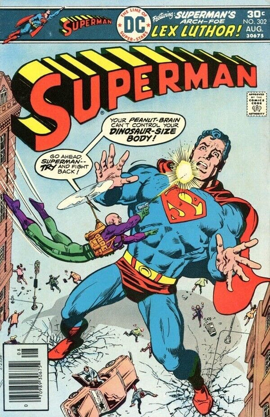 DC Comics Superman #302 Bronze Age 1976 Lex Luthor