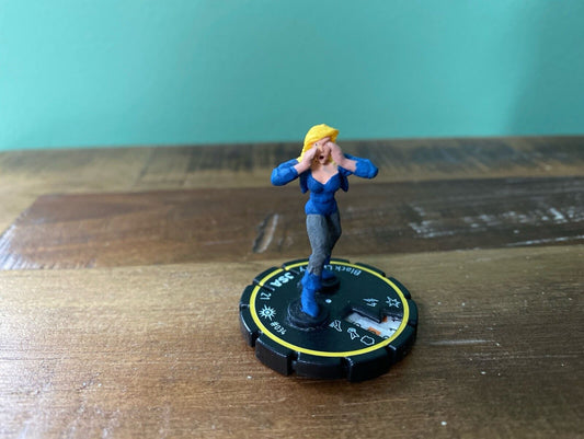 Heroclix DC Cosmic Justice #034 Black Canary Rookie Yellow