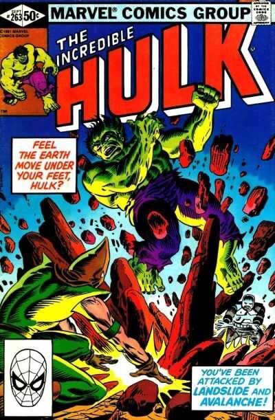 Marvel Comics Incredible Hulk #263 Bronze Age 1981