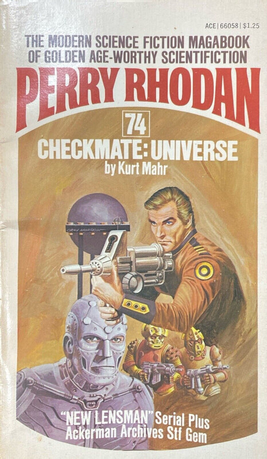 Perry Rhodan 74: Checkmate: Universe by Kurt Mahr 1975 Ace Paperback