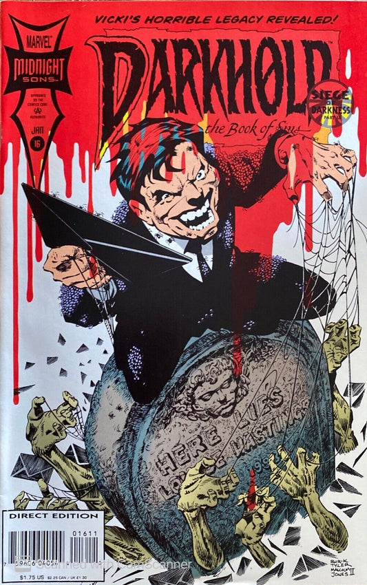 Marvel Comics Darkhold #16 Modern Age 1994 Final Issue