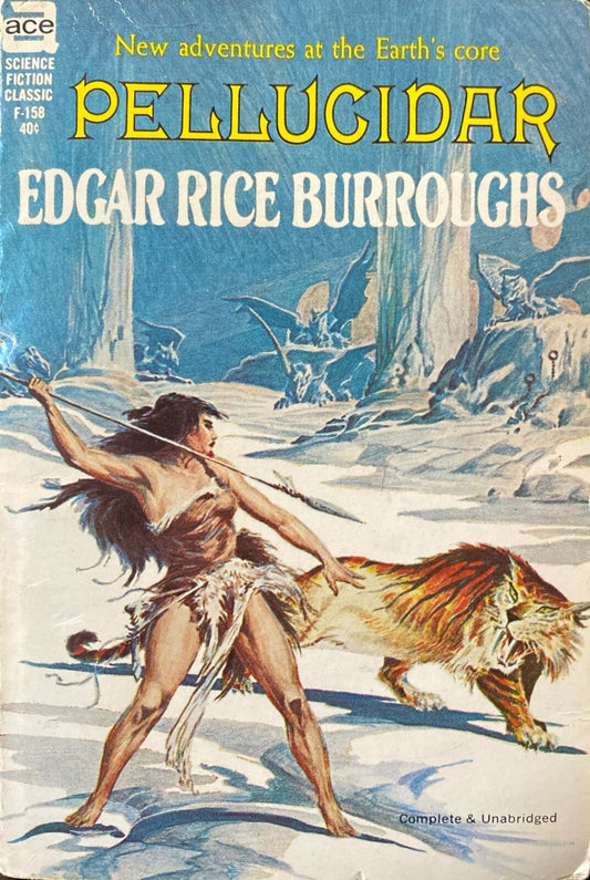 Pellucidar by Edgar Rice Burroughs Ace F-158 Paperback