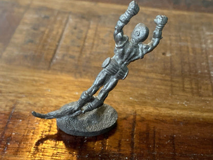 Iron Man TTRPG Tabletop Pewter Miniature TSR 1984 D&D Marvel Avengers