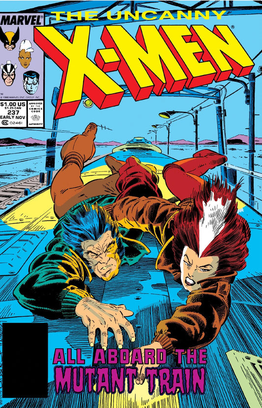 Marvel Comics Uncanny X-Men #237 Copper Age 1988