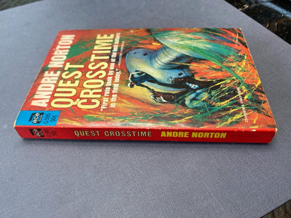 Quest Crosstime by Andre Norton 1965 Ace G-595 Paperback