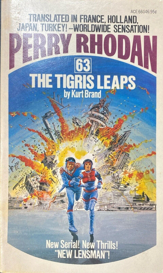 Perry Rhodan 63: The Tigris Leaps by Kurt Brand 1975 Ace Paperback