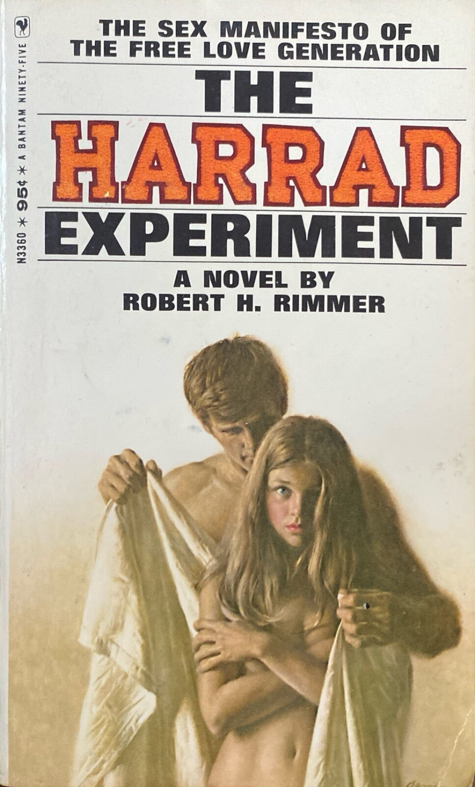 The Harrad Experiment by Robert H. Rimmer 1968 Bantam N3360 Paperback
