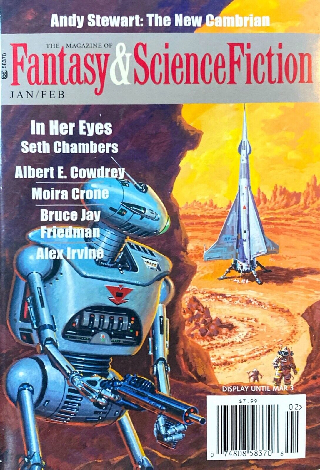 Fantasy & Science Fiction Vol. 126 No. 1-2 January/February 2014 Stewart/Chamber