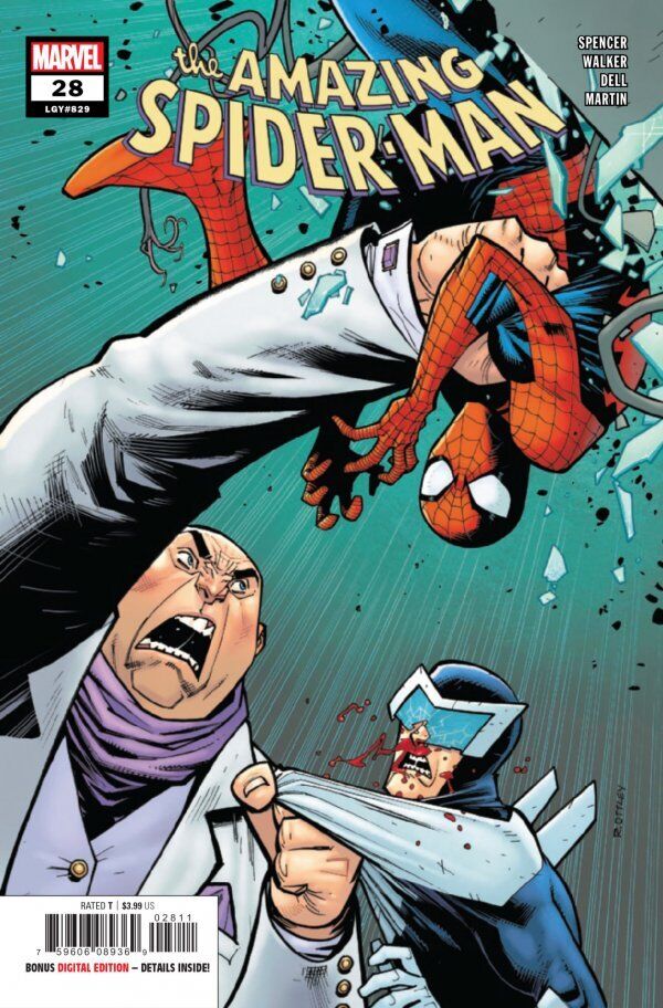 Marvel Comics Amazing Spider-man #28 Legacy #829 Modern Age 2019 Variant